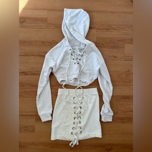 Mistress Rocks Loungewear Set, Hoodie and Skirt